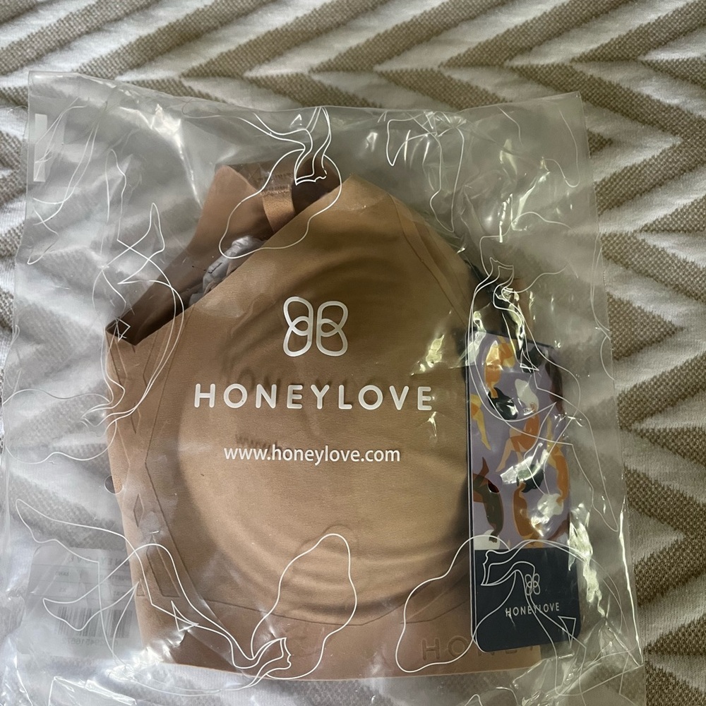 Honeylove Silhouette bra Sand M new with tags